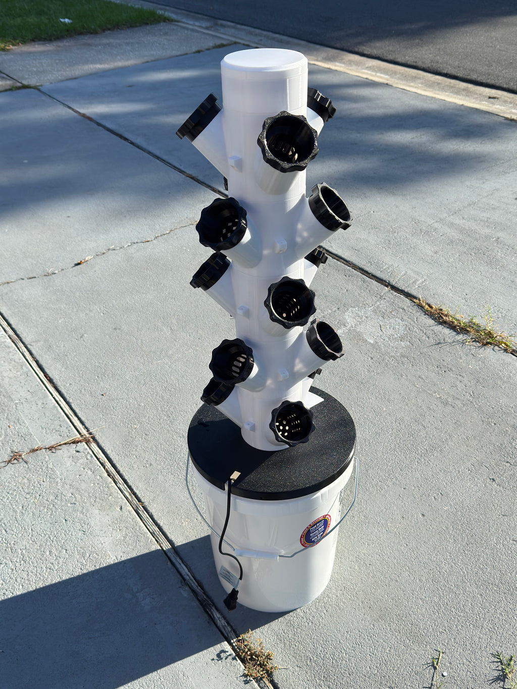 5 Tier 15 Pod Hydroponic Tower