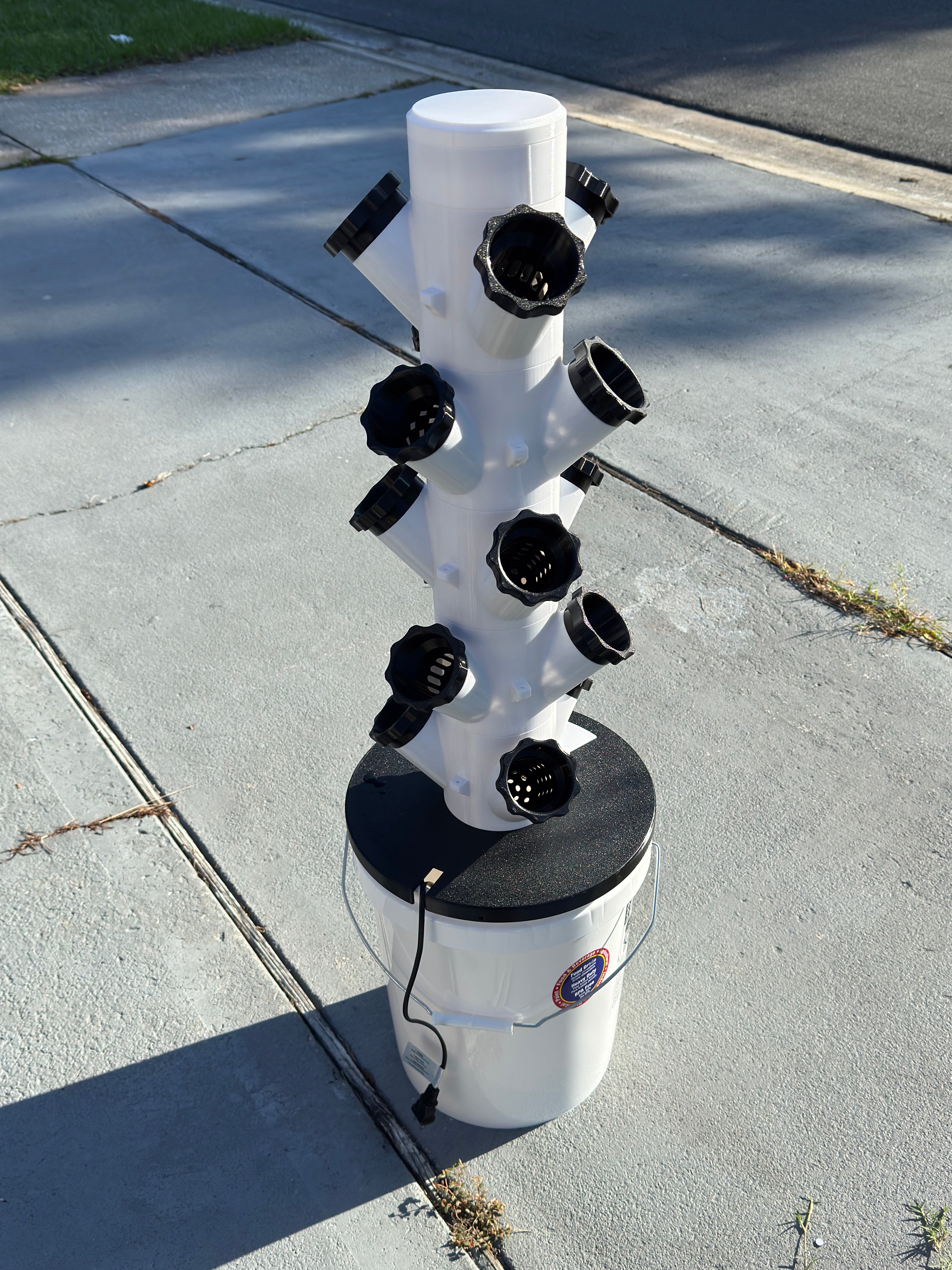 5 Tier 15 Pod Hydroponic Tower