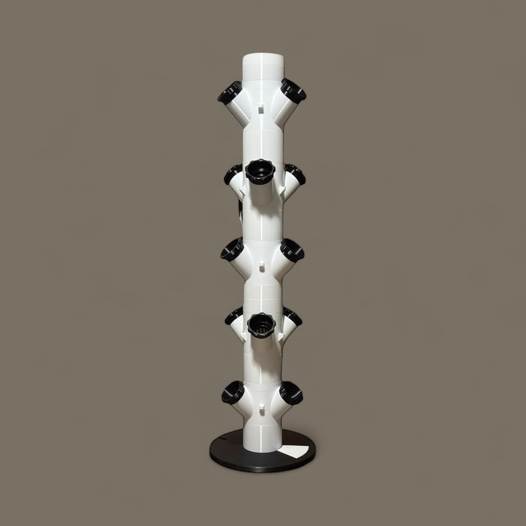 5 tier 15 pod hydroponic tower
